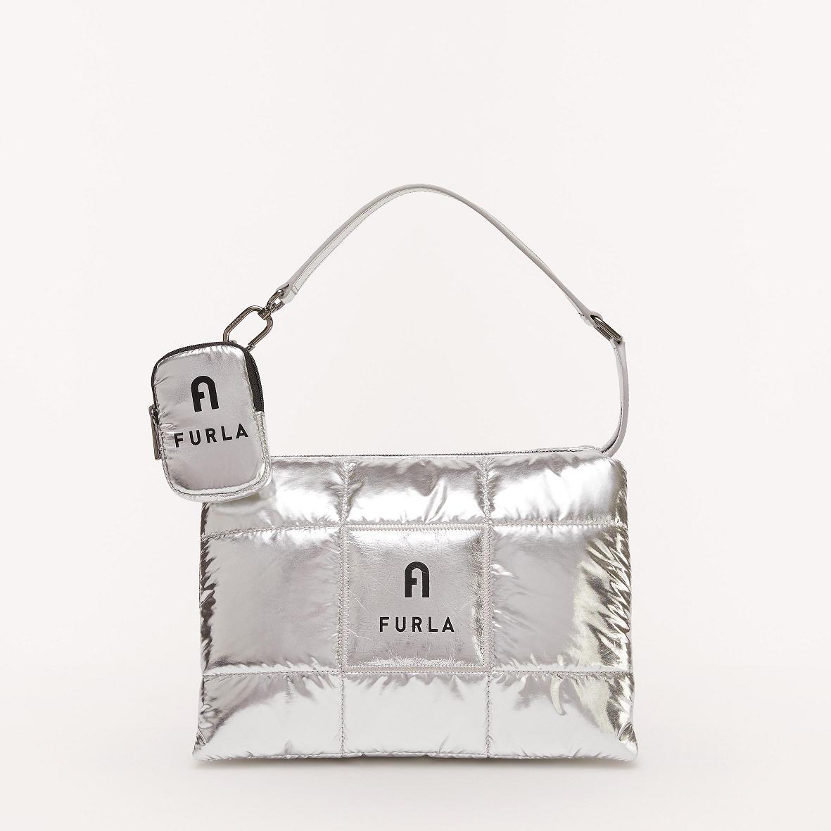 Furla Piuma Vesker Oslo - Skulderveske Dame Sølv JXA860127